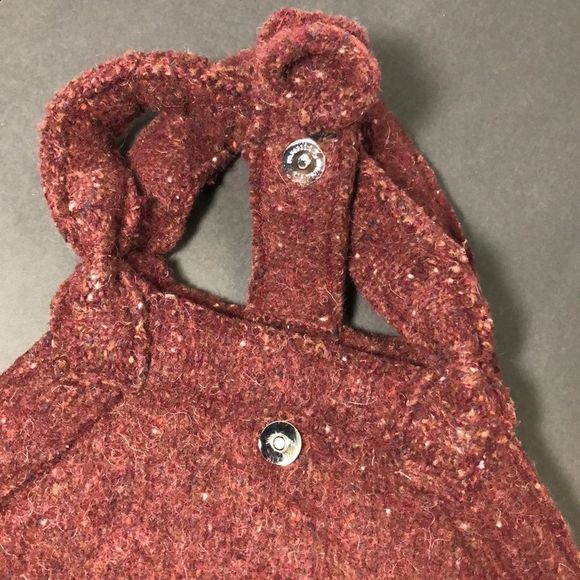 Repurposed Wool Sweater Purse UNIQUE/VINTAGE - Picture 2 of 4